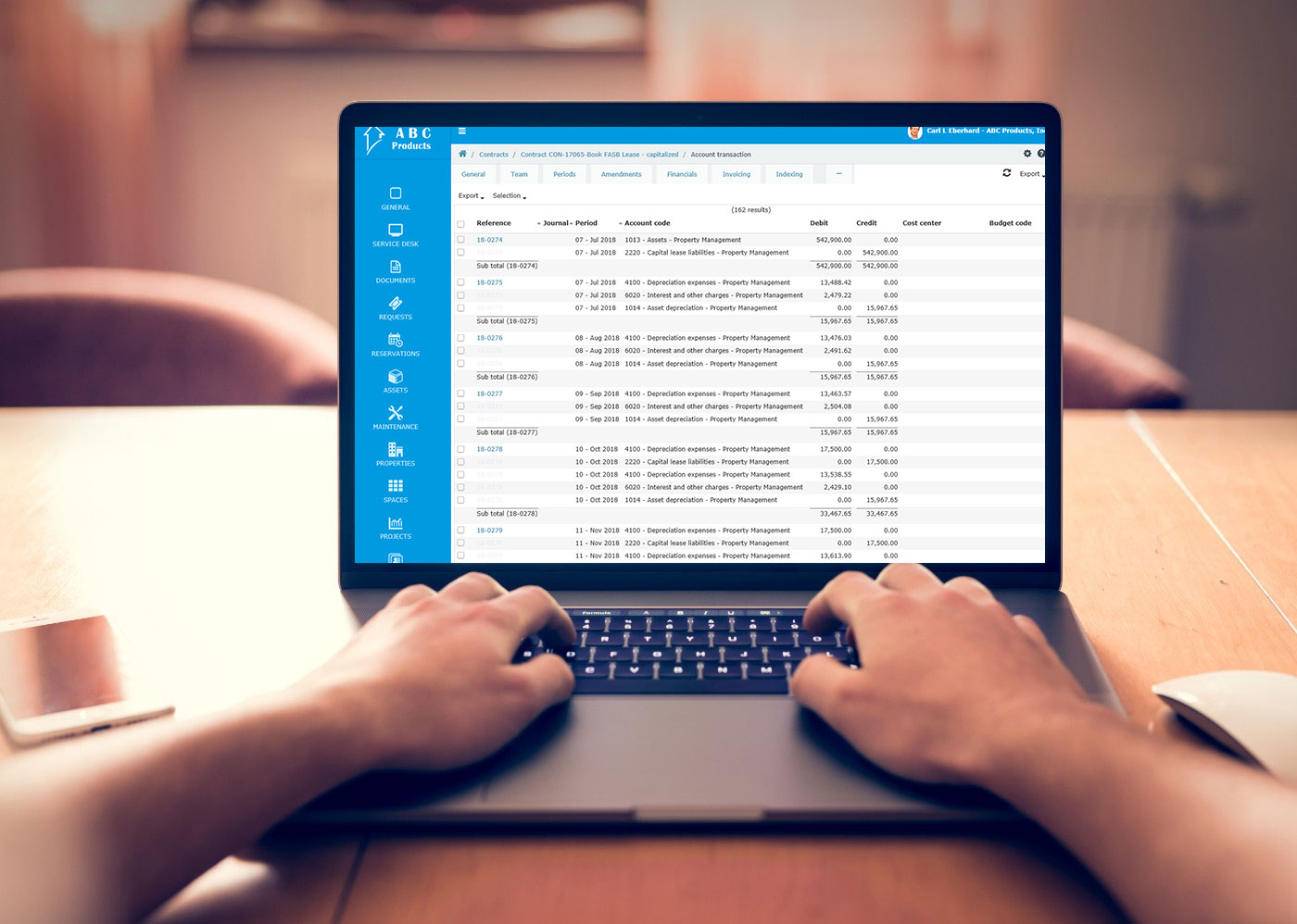 Contract-account-transactions